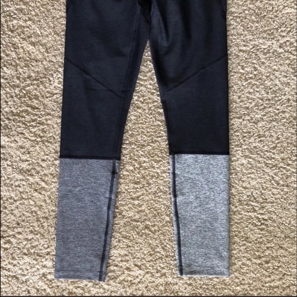 Outdoor Voices Black Dipped Leggings Sz Medium - Picture 4 of 10